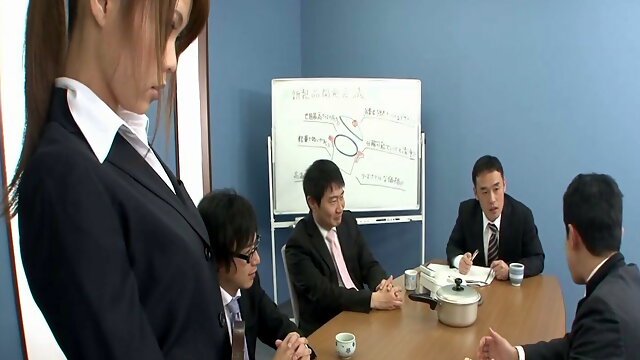 Asian Secretary, Japanese Boss, Japanese Swallow Uncensored, Secretary Facial