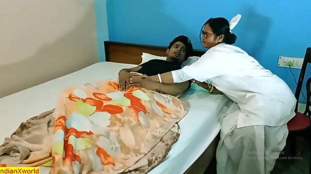 Indian sexy nurse best xxx sex in hospital !! Sister plz let me go !!