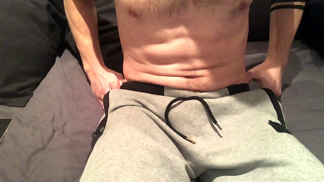 Delicious creamy cum after hot wank. I shot my load for you, watch me cum, moaning and throbbing. TheSexyJ