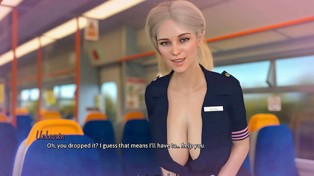 Summer Heat: Sexy Super Model In The Train-Ep1