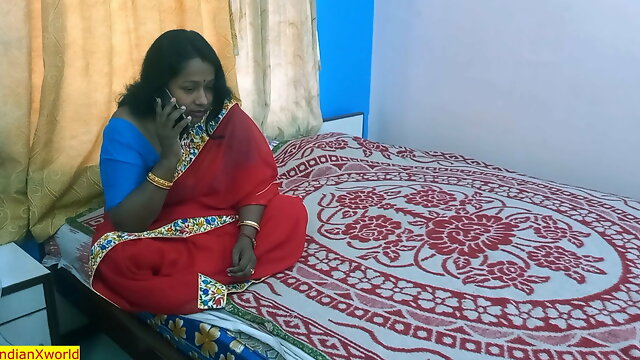 Indian bengali bhabhi cheating with husband! Fucking with sex friend room no 203!!