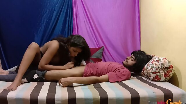 Desi Call Girl From Lucknow Sarika Big Boobs Hard Rough Sex With Her Skinny Indian Boyfriend Vikki I
