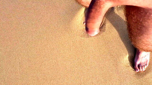 Beach Gay Cum