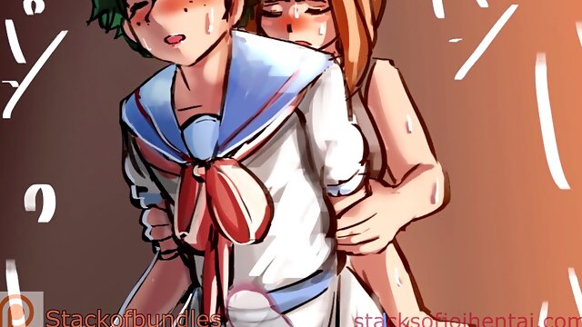 Wholesome Ochaco boinks your ass Voiced ass fucking JOI Futa hentai/