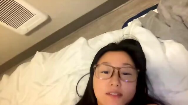 Busty brunette with big tits rides cock