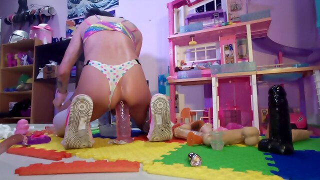 Nubile breezy yam-sized fucktoys