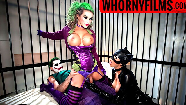 Kinky Parody Cosplay Fuck Two Nasty Sluts Share a Dick - WHORNYFILMS.COM
