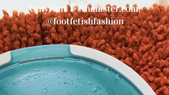 FetishEdition -Part 2 - Only a nice Footbath - footfetishfashion