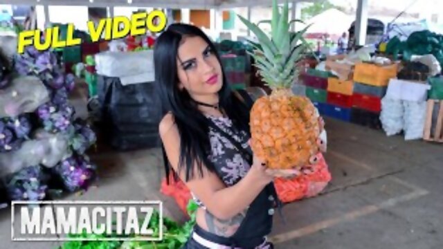 CARNE DEL MERCADO - Tattooed Latina Melina Zapata Ends Up With Her Mouth Full Of Cum Full Scene