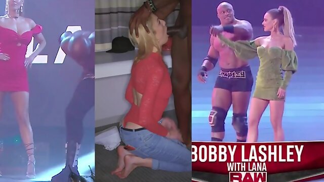 WWE Lana Worships BIG BLACK PENIS - PMV SPLITSCREEN EDIT