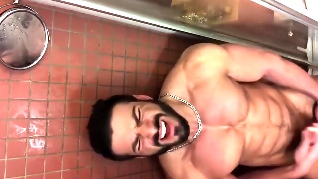 Gay Solo Shower