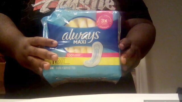 I wore woman pad as a male