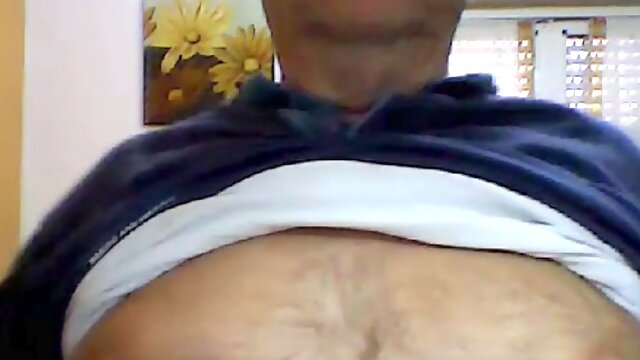 Granddad jizm on webcam