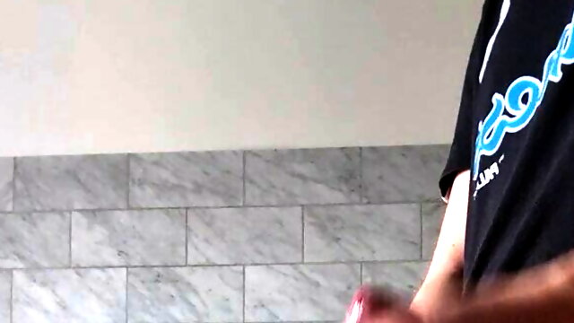 Fucking himself passionately until huge load