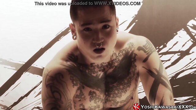 YOSHIKAWASAKIXXX - tatted asian Yoshi Kawasaki anal Plays