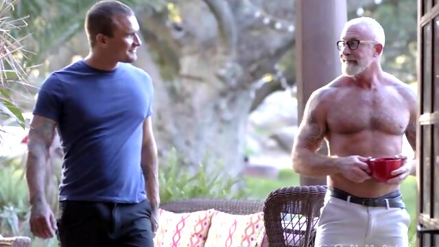 Stepdaddy Lance Charger fucking Isaac X in the ass
