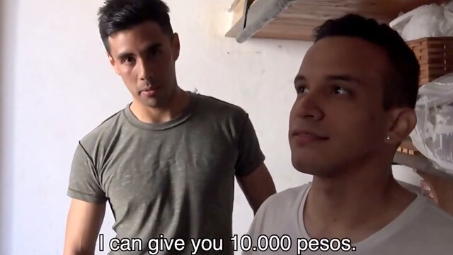 2 super hot mexican Construction Workers Fuck Each Other For Cash - Francis, Jota