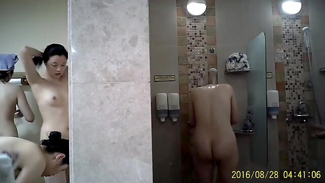 Shower Voyeur Water Park Asian Fetish Video