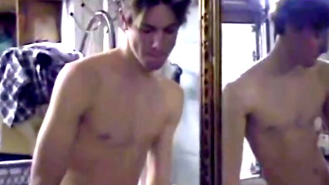 Jayden is skateboarding in his garage when he finds a porn magazine. He starts flipping through it while working hard. Jayden strokes his cock to visual stimulation until he cums on the mirror.