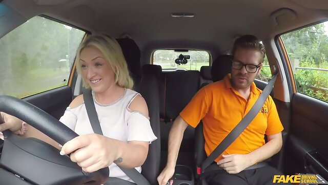 Sexual Discount For Scottish Babe Fake Driving School