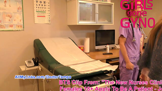 Naked BTS From Nova Maverick The New Nurses Clinical Experience, Post Shoot Fun and Sexiness, Film At GirlsGoneGynoCom