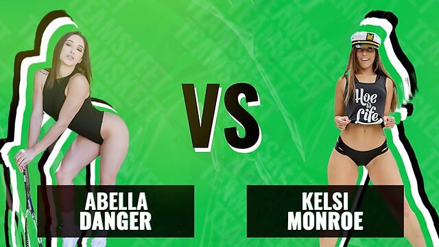 TeamSkeet - Battle Of The Babes - Abella Danger vs Kelsi Monroe - The Best Big Bouncing Booty Trophy