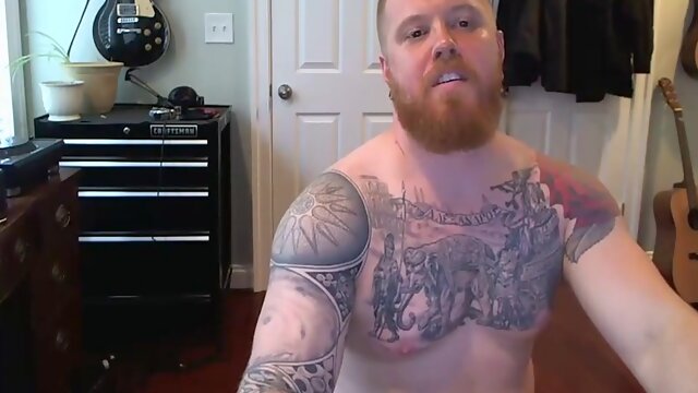 Ginger Tattooed Muscle Cub