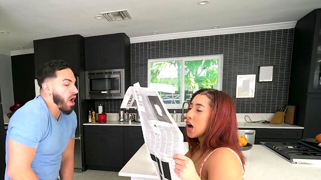 Aroused babe sure feels like putting the guys cock in her mouth