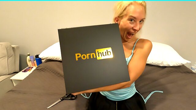 Unboxing My Pornhub 25K Subscriber Swag Box