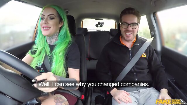 Madison Wilde Car Blowjob