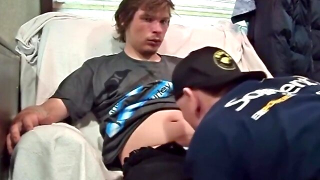 Str8 Slacker Lets Me Give First Dl Cock Sucking