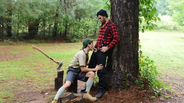 Lumberjack fucking with Jimmy Fanz and Zac Stevens