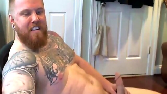 Ginger Tattooed Muscle Cub