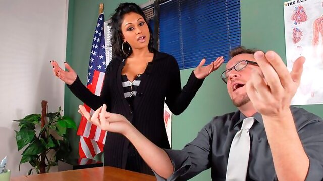 Priya Rai Fucks Her Professor Alec Knight For The Grade