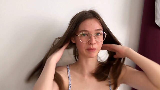 My Introduction Video! Hi I am Emmi from Berlin, i am a 18yo german Skinny teen with small tits