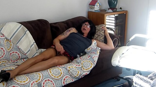 Mature Masturbation, Shemale Nylon, Homemade