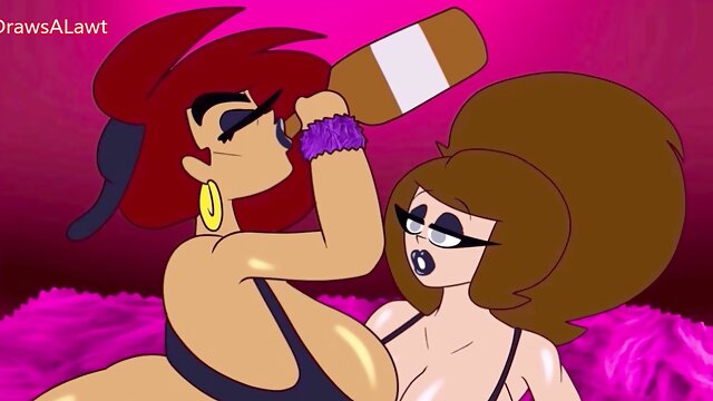 Cartoon Shemale Cum, Animation