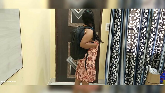 Indian best ever first time anal college girl college boy in clear hindi voice 