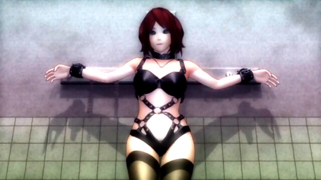 Two cartoon 3D cuties are ready to take a bath