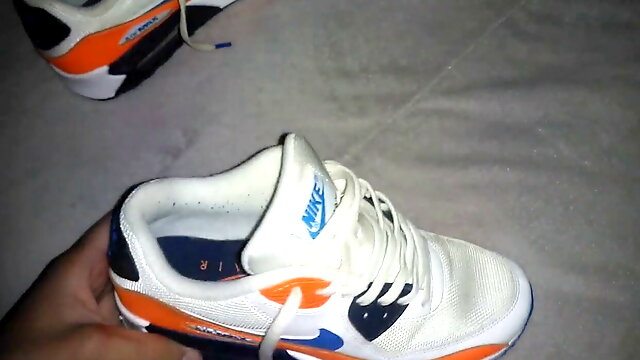 Nike Air Max 90 fucking and cumming