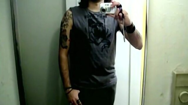 Tubby guy named Adam shows off his booty and dick as well