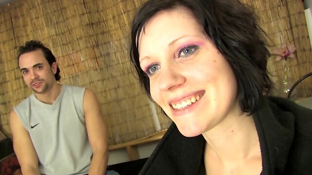 Shy Casting, French Cast Hard, French Mom, Shy Girl, Heel Mom, First Time, Homemade