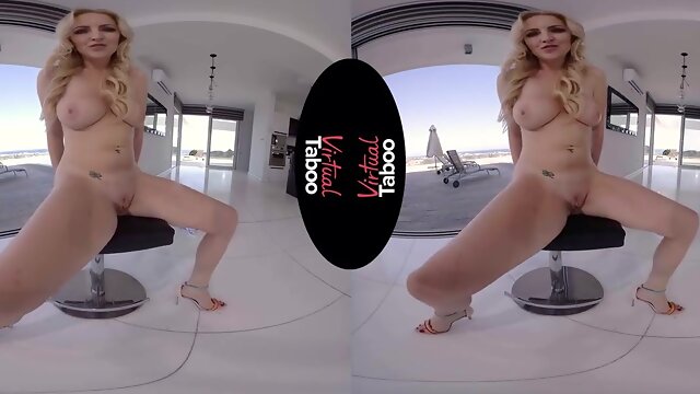 Vacation Vibes With Gorgeous Busty Blonde Georgie Lyall - POV VR solo