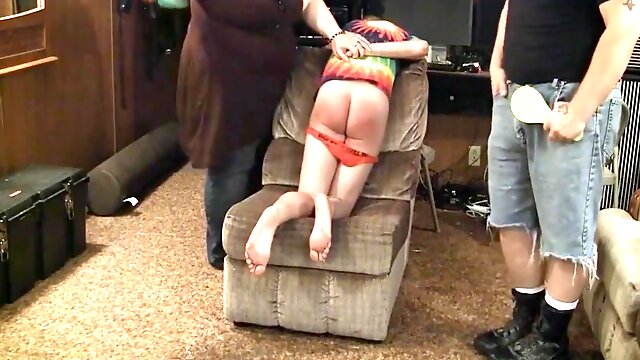 Whipping, Spanking Discipline, Parents Threesome