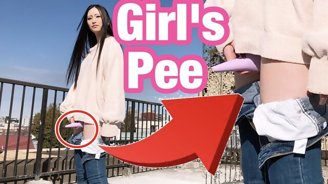 Asian Pissing, Stand Pee, Japanese Girls Pissing