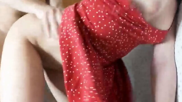 Slim teen cums from doggystyle fucking 