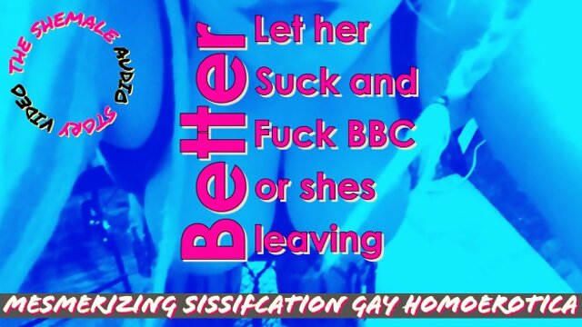 Shemale Sissification, Sissy Bbc Training Cuckold