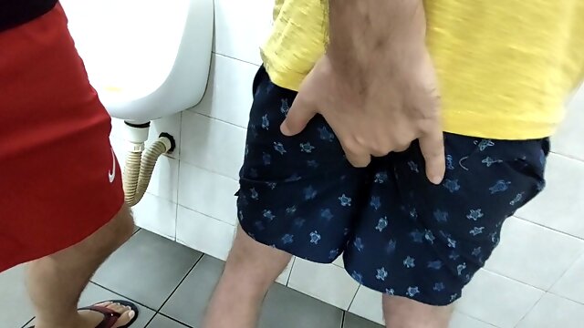 Gay Public Toilet, Young Gay Boys