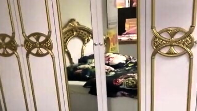 XXL Cock piss in furniture store on the floor