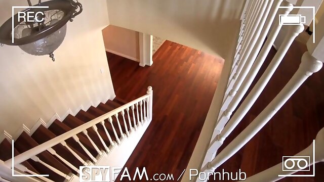 Big Boobie StepDaughter Caught Being Horny - blonde PAWG Alexis adams in hardcore